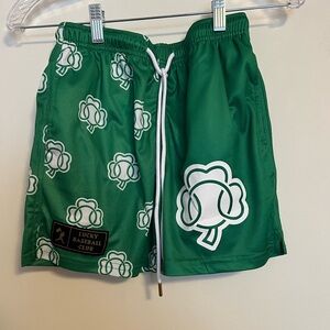 Baseballism Kids Green Shorts